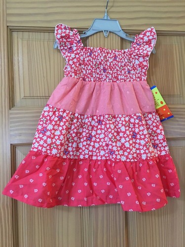 Girls summer dress tiered - girls,